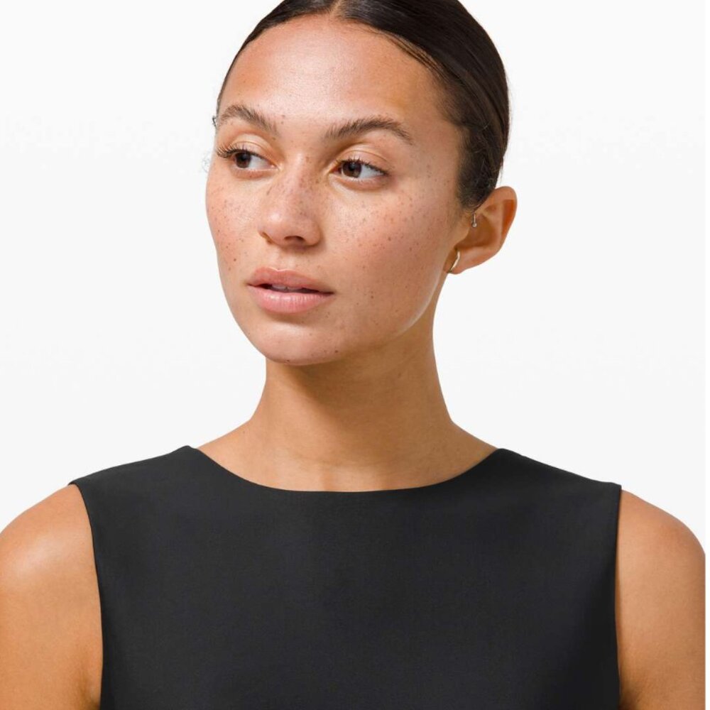 Lululemon Waterside High Neck Swim One-Piece *Medium Coverage Black (NWT) - Picture 3 of 13